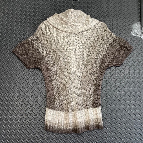 Fenn Wright Manson Wool Blend Brown Knitted Cowl Neck Pullover Sweater Women XS - Picture 2 of 7